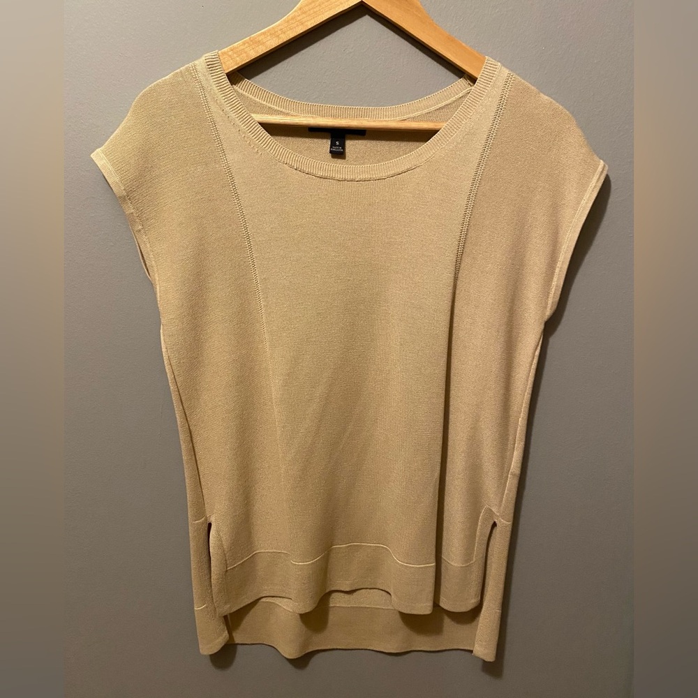 Banana Republic Tan Blouse (Size Small)